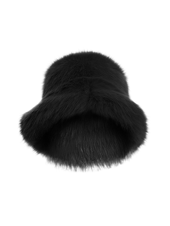 Women's Bomber Hats Fuzzy Bucket Hat Fashion Warm Winter Hat Fluffy Furry Plush Hats Fishing Hat Bucket Hats For Women 2024, Women's Accessories Bomber Hats