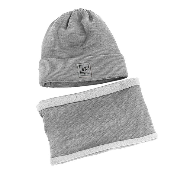 Women's Bomber Hats Hat Women'S Autumn And Winter Knitted Hat Ear Hat Bib Set Two Piece Cycling Head Month Cap, Women's Accessories Bomber Hats