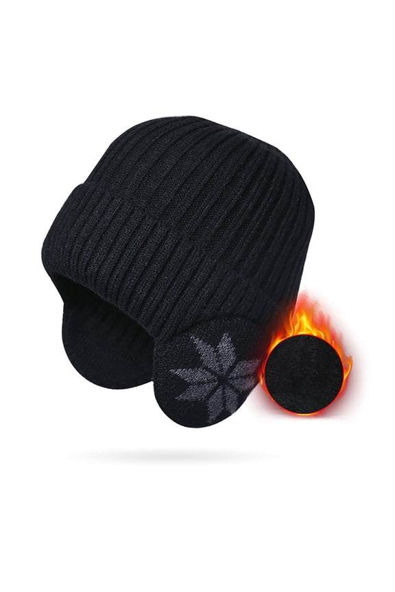 Women's Bomber Hats Men And Women Outdoor Warm Hat In Winter Border Thickened Knitting Wool Hat Cold Proof Earmuff Cap Women's Accessories