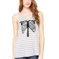 thumbnail image 1 of Women's Bones Graphic Flowy Racerback Tank Top, 1 of 1
