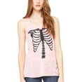 thumbnail image 1 of Women's Bones Graphic Flowy Racerback Tank Top, 1 of 1