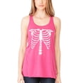 thumbnail image 1 of Women's Bones Graphic Flowy Racerback Tank Top, 1 of 1