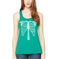 thumbnail image 1 of Women's Bones Graphic Flowy Racerback Tank Top, 1 of 1