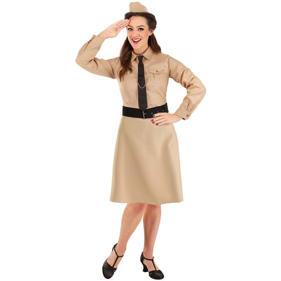 Women's Boogie Woogie WW2 Costume Dress