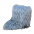 thumbnail image 1 of Women's Boot Furry Short Boot Mid Calf Boots Warm Comfortable Outdoor Flat Shoes, 1 of 7