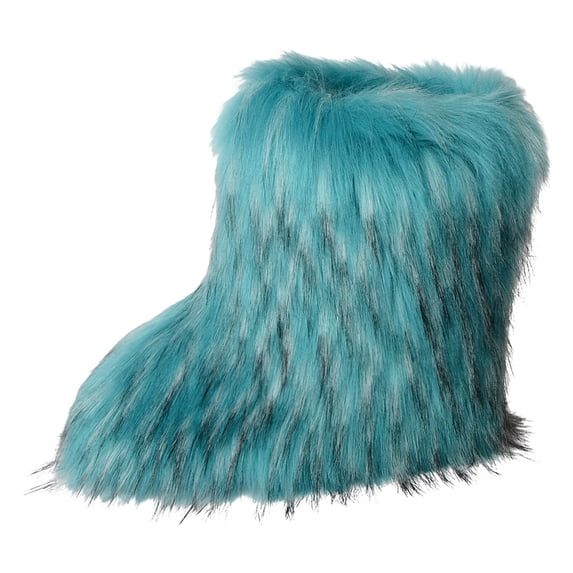 Women's Boot Furry Short Boot Mid Calf Boots Warm Comfortable Outdoor Flat Shoes