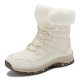 thumbnail image 1 of Women's Boots Thermal Footwear Insulated Mid Calf Warm Hiking Lined Boots for Outdoor Ladies, 1 of 9