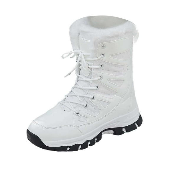 Women's Boots Winter Boots Insulated Lined Outdoor Cold Weather Thermal Comfortable Traction Sole