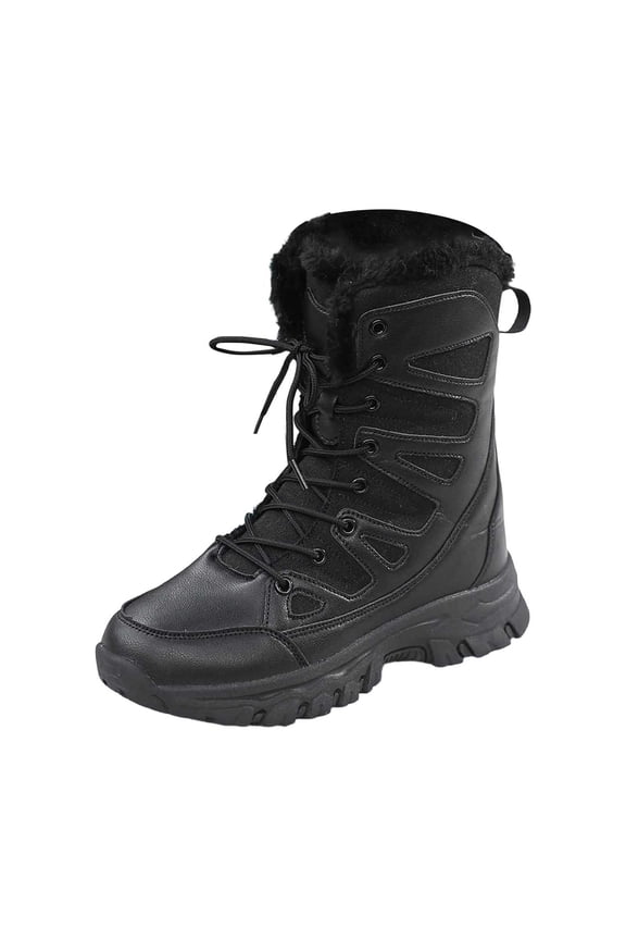 Women's Boots Winter Boots Insulated Lined Outdoor Cold Weather Thermal Comfortable Traction Sole