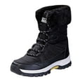 thumbnail image 1 of Women's Boots Winter Insulated Mid Calf Thermal Footwear Outdoor Hiking Warm Lined Boots for Ladies, 1 of 5