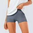 thumbnail image 1 of Women's Booty Shorts High Waisted Tummy Control Butt Lifting Breathable Quick Dry Running Yoga Workout Biker Shorts for Women Size S-XL, 1 of 6