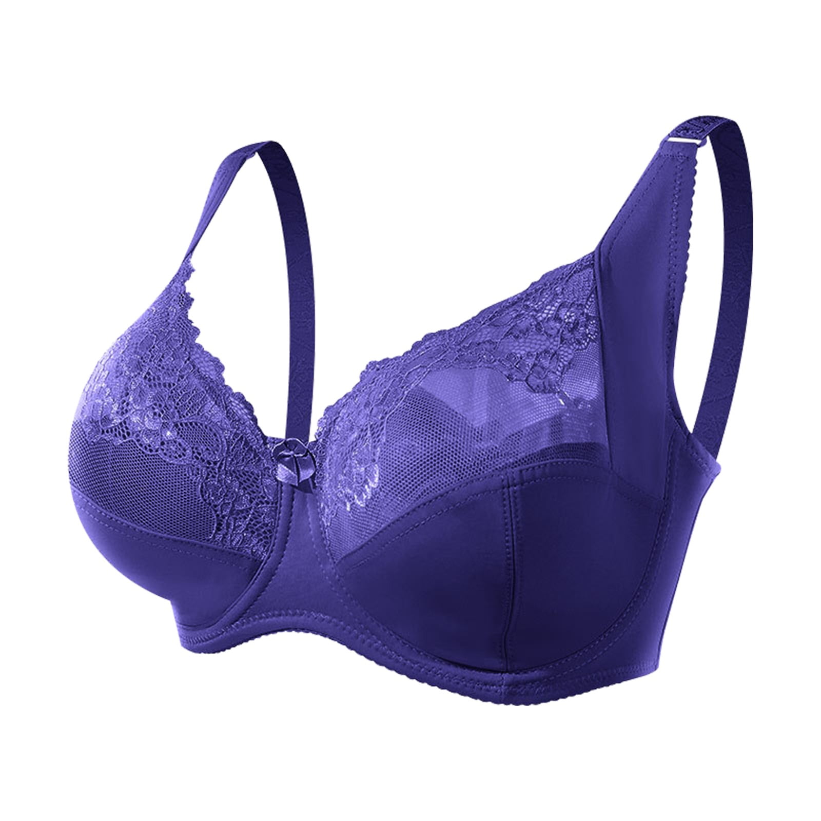 Women's Border Large Underwear In Europe And America G Cup Large Lace Thin  Style Steel Ring And Double Bra Womens Bras Front Closure 