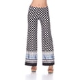 thumbnail image 1 of Women's Border Print Palazzo Pants, 1 of 4