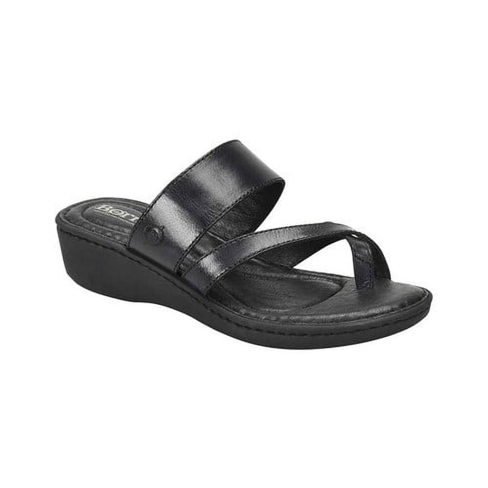 Born siene wedge sandal best sale black