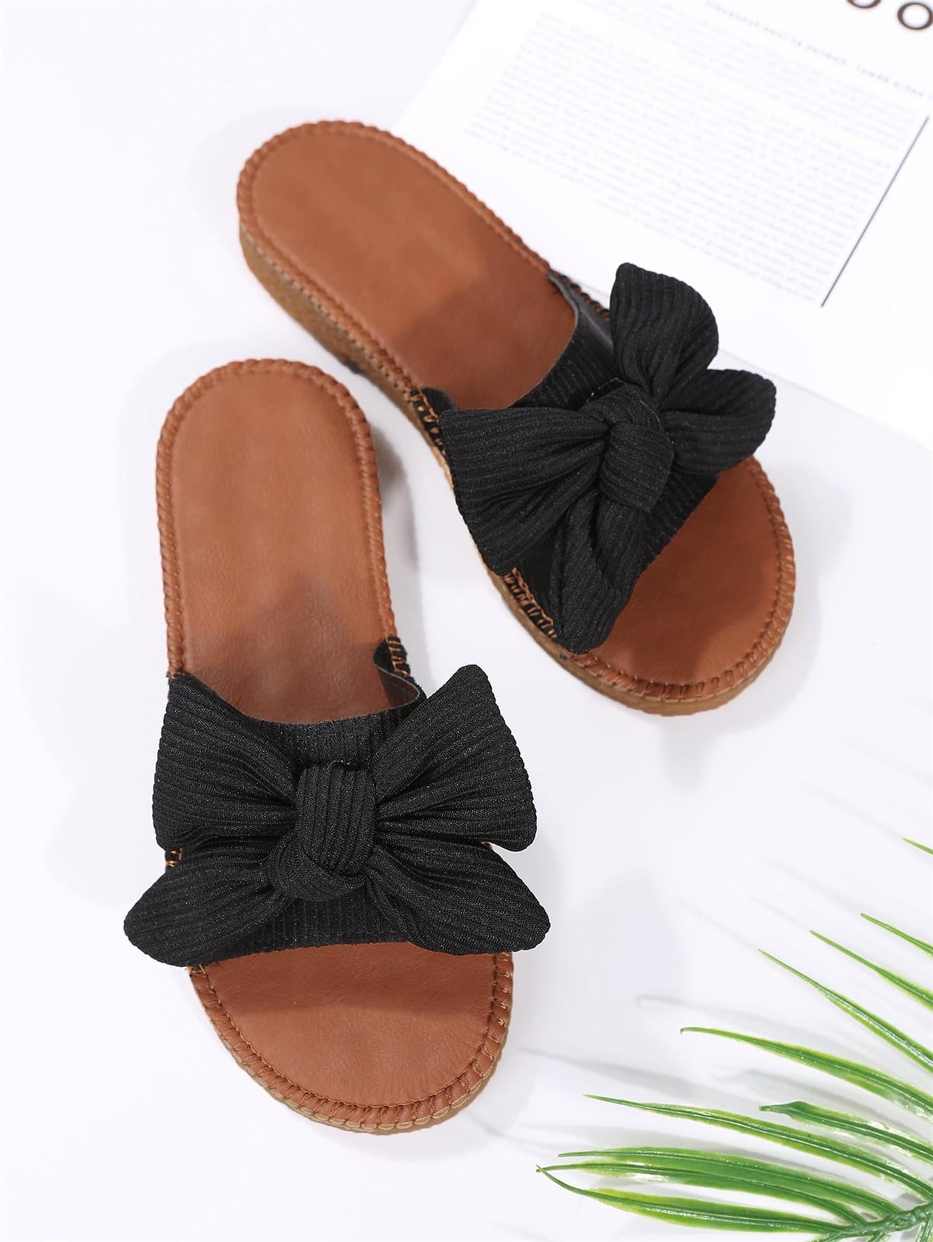 Walmart discount bow sandals