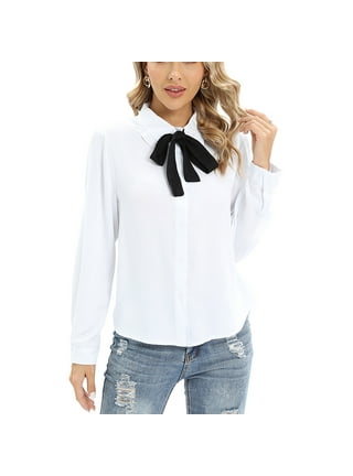 トップス vintage bow tie shirts white トップス vintage bow tie shirts white Vintage White Bow Tie