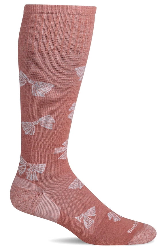 Women's Bows Moderate Compression Socks