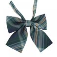 thumbnail image 1 of Women's Bowtie Japan School Uniform Adjustable Necktie Pre-tied Bow Tie, 1 of 3