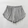 thumbnail image 1 of Women's Boxer Briefs Shorts Underwear Soft Boyshorts Pjs Short Grey L, 1 of 8