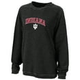 thumbnail image 1 of Women's Boxercraft Black Indiana Hoosiers Rally Corduroy Pullover Sweatshirt, 1 of 1