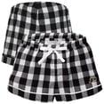 thumbnail image 1 of Women's Boxercraft Black Purdue Boilermakers Flannel Shorts, 1 of 3