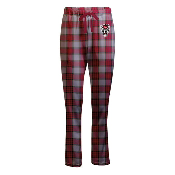 Women's Boxercraft  Gray NC State Wolfpack Haley Flannel Pants