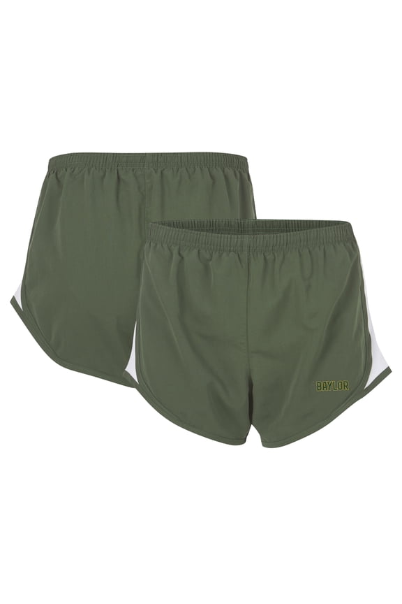 Women's Boxercraft Green Baylor Bears Essential Lined Athletic Shorts