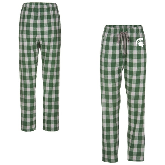 Women's Boxercraft  Green Michigan State Spartans Haley Flannel Pants