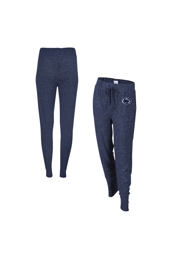 Women's Boxercraft Navy Penn State Nittany Lions Cuddle Tri-Blend Jogger Pants