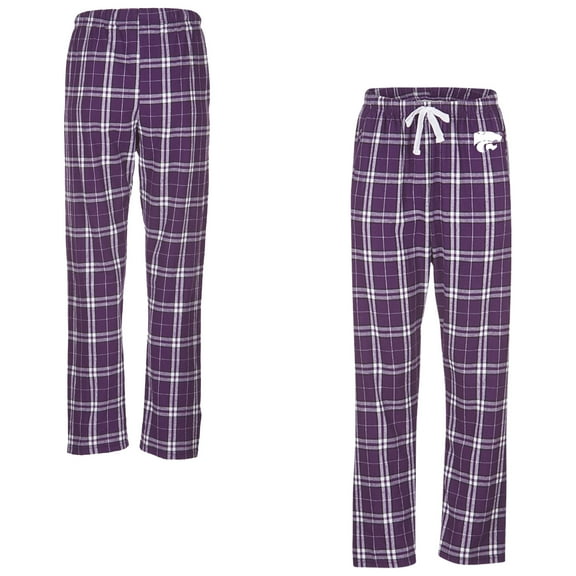 Women's Boxercraft  Purple Kansas State Wildcats Haley Flannel Pants