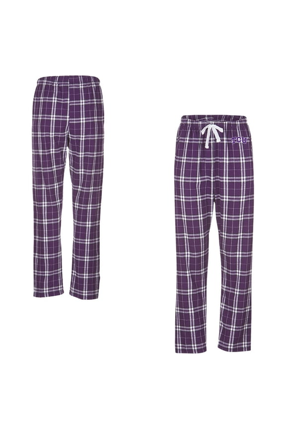 Women's Boxercraft Purple TCU Horned Frogs Haley Flannel Pants