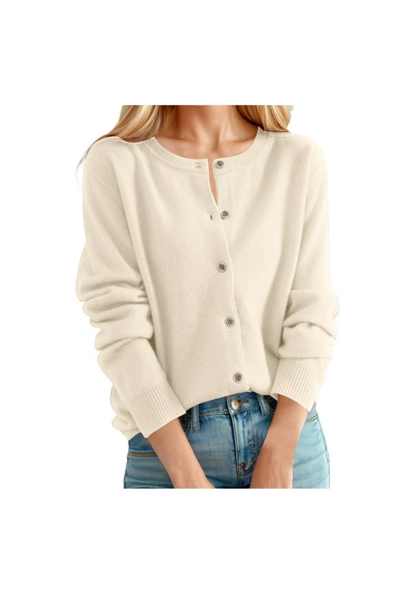 Women's Boyfriend Style Cardigan Oversized Slouchy Long Sleeve Open Front Knit Sweater Coat Soft Cozy Fall Winter Wrap for Cool Days