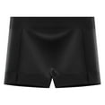 thumbnail image 1 of Women's Boyshort Underwear Full Coverage Flex Fit Bikini Boxer Briefs Breathable Mid Rise Boyshorts Shorts Panties, Black, Large, 1 of 4