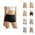 thumbnail image 1 of Women's Boyshorts Underwear Briefs High Waisted Womens Panties Cotton, 1 of 6