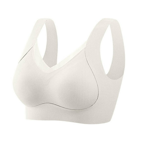 Women's Bra With Button Up Design No Warm Skin Mesh Underwear Women's Gathering And Adjustment Type Comfortable Without Steel Ring Bra Sports Brawls for Women Breathable Sports Bra Seamless Bras for