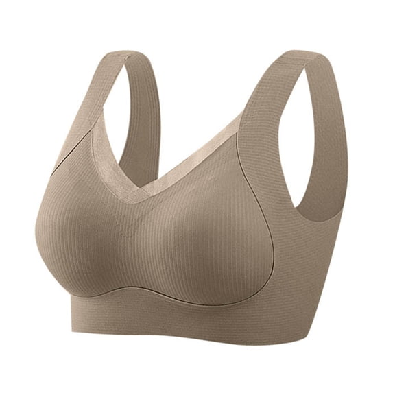 Women's Bra With Button Up Design No Warm Skin Mesh Underwear Women's Gathering And Adjustment Type Comfortable Without Steel Ring Bra Sports Brawls for Women Breathable Sports Bra Seamless Bras for