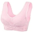 thumbnail image 1 of Women's Bra Convertible Bra Feature V-Neck Push-up Bra Style W-1067 Pinks S, 1 of 3