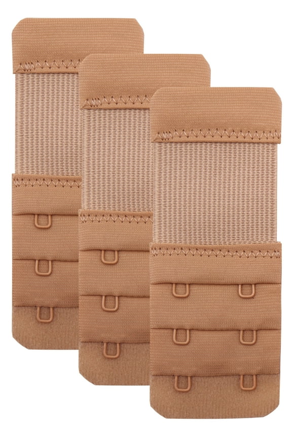 Women's Bra Extender 2 Hook,Stretchy Soft and Comfortable Bra Strap Extension