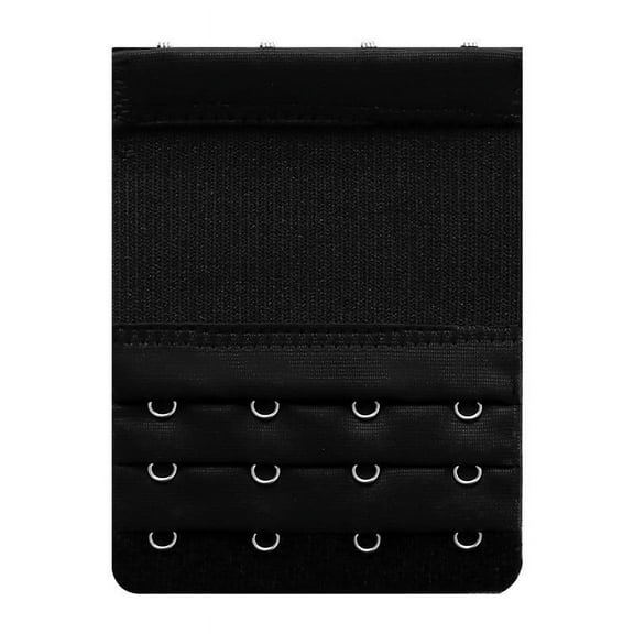 Women's Bra Extender 4 Hook, Soft Elastic Bra Extenders, Soft Comfortable Stretchy 4 Hook 3 Row Bra Strap Extender