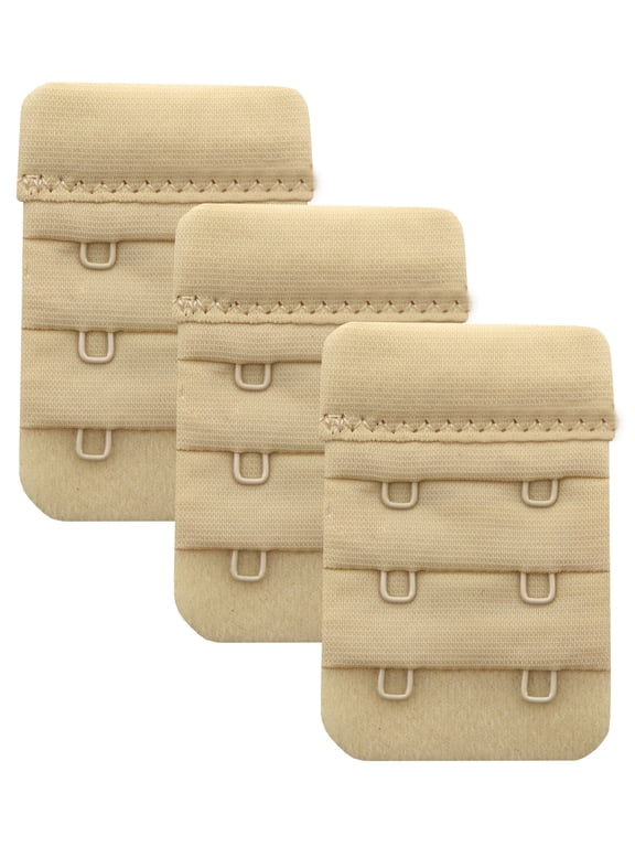 Women's Bra Extenders 2 Hook, Soft and Comfortable Bra Strap Extension