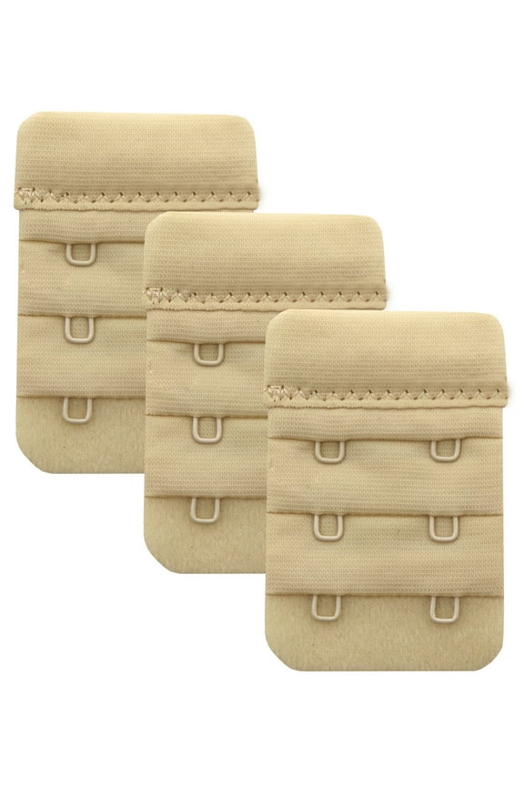 Women's Bra Extenders 2 Hook, Soft and Comfortable Bra Strap Extension