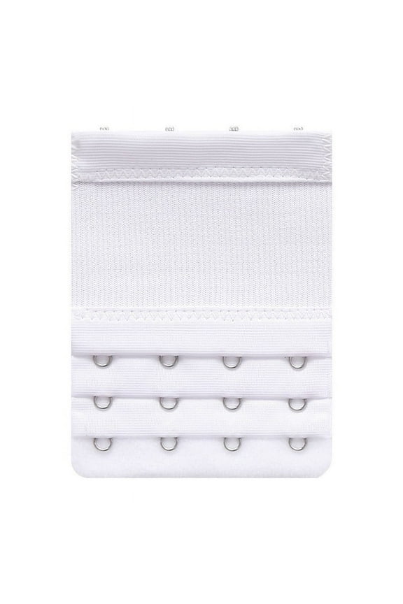 Women's Bra Extenders 4 Hooks 3 Rows Stretchy Bra Extension Strap Elastic Bra Band Hook Bra Strap Extender Bra Extenders 4 Hooks Plus Size