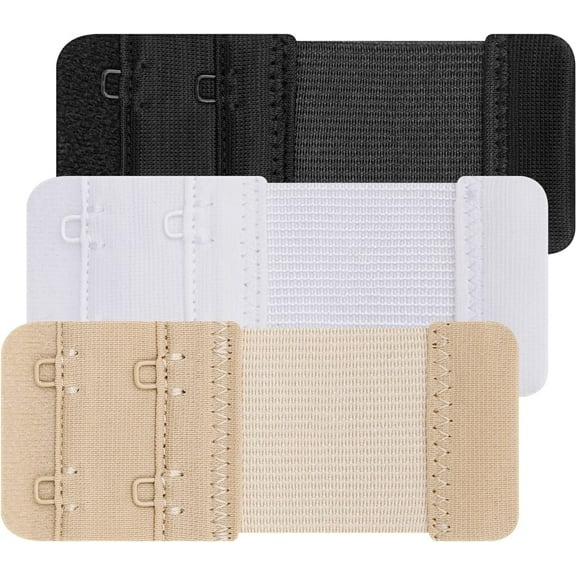 Women's Bra Extenders 5 Hook / 2 Hook / 4 Hook / 3 Hook Soft Comfortable Stretchy Bra Extension Strap Multicolor