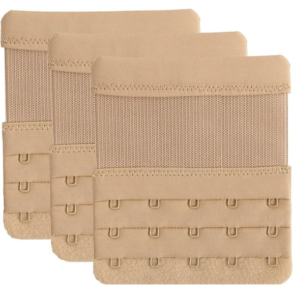 Women's Bra Extenders 5 Hook / 2 Hook / 4 Hook / 3 Hook Soft Comfortable Stretchy Bra Extension Strap Multicolor