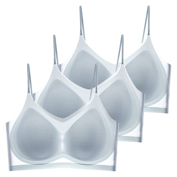 Women's Bra Plus Size Ice Silk Bra - Ultra Thin Wireless Summer Bra, Women's Bra XL