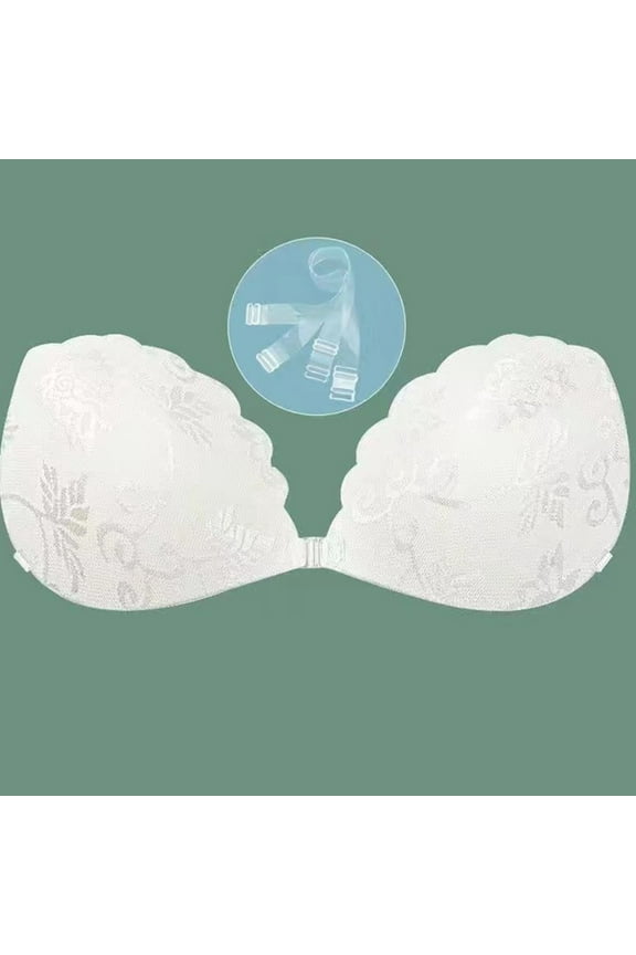 Women's Bra Push Up Strapless Bra Bra Backless Bra Lace Bra Reusable Nipple Covers For Backless Clothing Swimsuit Bridal Dress Evening Dress plus Size Sports Bra for Women Large Sports Bras for Women