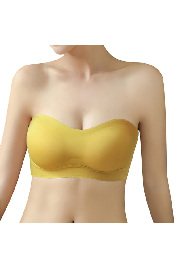 Women's Bra Wire Free Underwear One Piece Bra Seamless Underwear Wrap Chest Without Steel Ring Bras