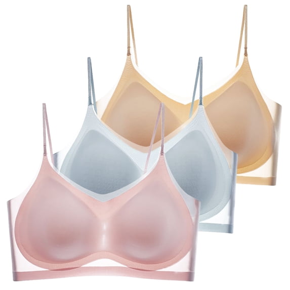 Women's Bra Women'S Sleep Bra - Ultra Thin Ice Silk Bralette, Women's Bra L