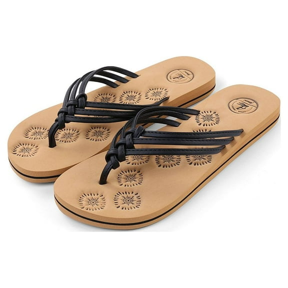 Women's Braid Thong Sandals Summer Flip Flops