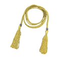 thumbnail image 1 of Women's Braided Knotted Waist Belt, 1Pcs Scarf Belts for Women Skinny Waist Belt Rope Chain Tie Waistband Thin Tassel Dress Belt for Women Girls Dress Skirt Rope Belts for Women, 1 of 4